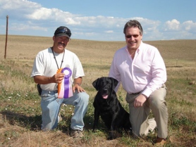 gregg-with-blackjack-gambler-akc-master-hunter-title